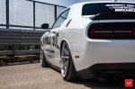 Dodge Challenger SRT Burnout SOC on Vossen Wheels (HF-3) 2019 года